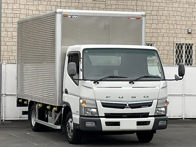 三菱 キャンター 小型 アルミバン パワーゲート TPG-FEB50の中古トラック画像2