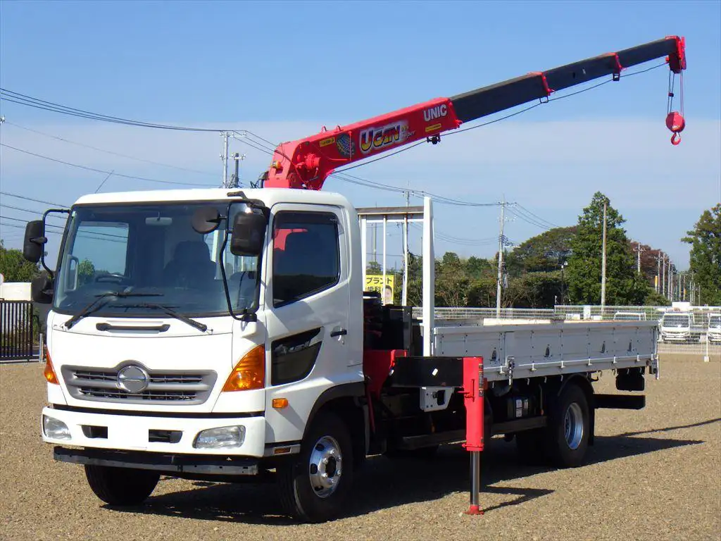 日野 レンジャー 中型/増トン クレーン付 4段 ラジコンの中古トラック画像1