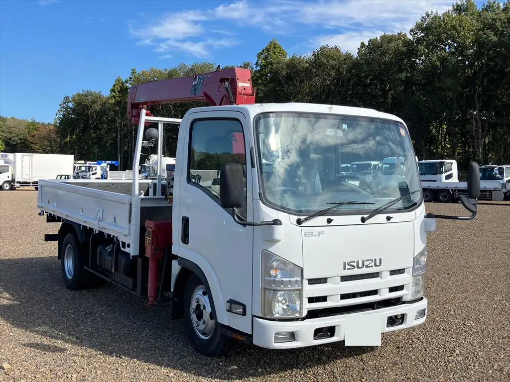 いすゞ エルフ 小型 クレーン付 3段 ラジコンの中古トラック画像2