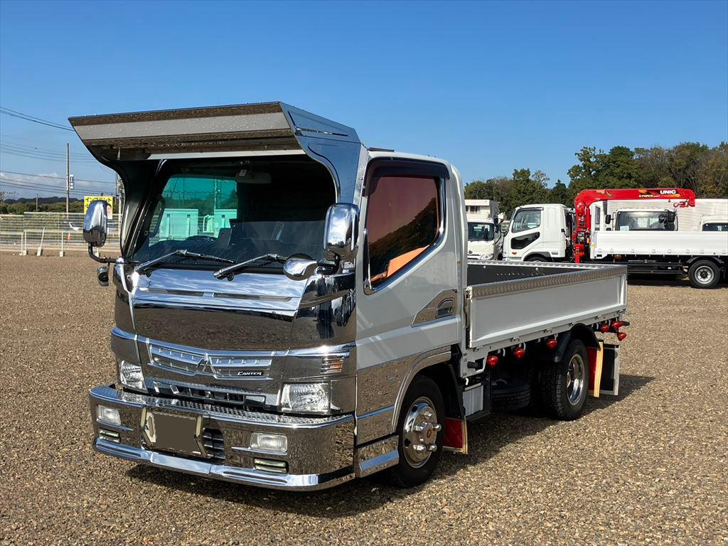 三菱 キャンター 小型 平ボディ 10尺 TPG-FBA20