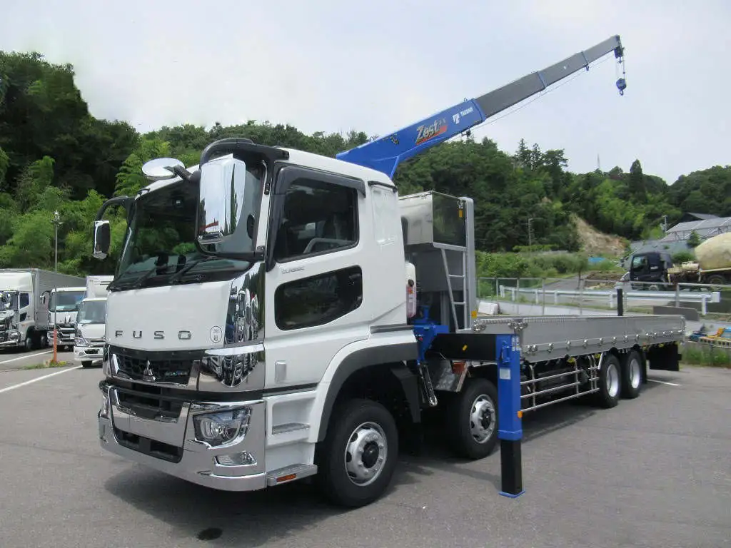 三菱 スーパーグレート 大型 クレーン付 アルミブロック 4段 の中古トラック【車両No.176512】