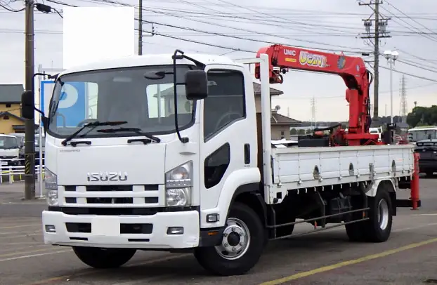 いすゞ フォワード 中型/増トン クレーン付 4段 ラジコンの中古トラック画像1