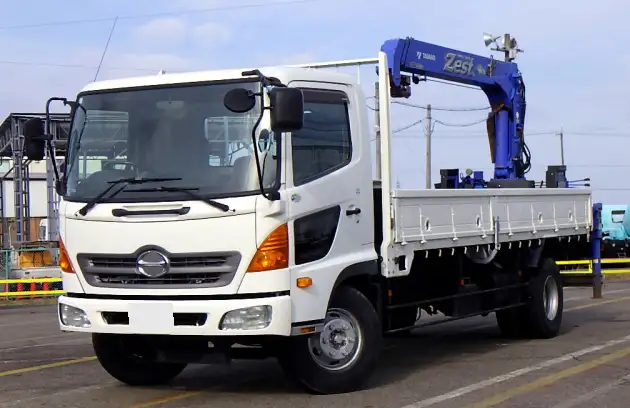 日野 レンジャー 中型/増トン クレーン付 3段 ラジコン｜画像1