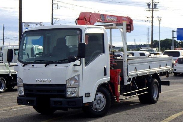 いすゞ エルフ 小型 クレーン付 標準ロング TKG-NMR85N