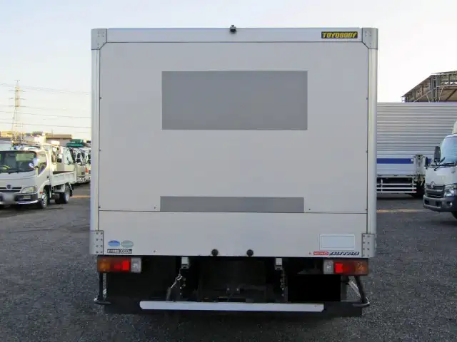 日野 デュトロ 小型 アルミバン ボトルカー サイドドアの中古トラック画像4