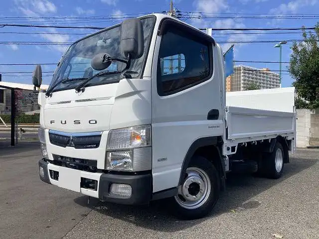 三菱 キャンター 小型 平ボディ パワーゲート 床鉄板 の中古トラック【車両No.176484】