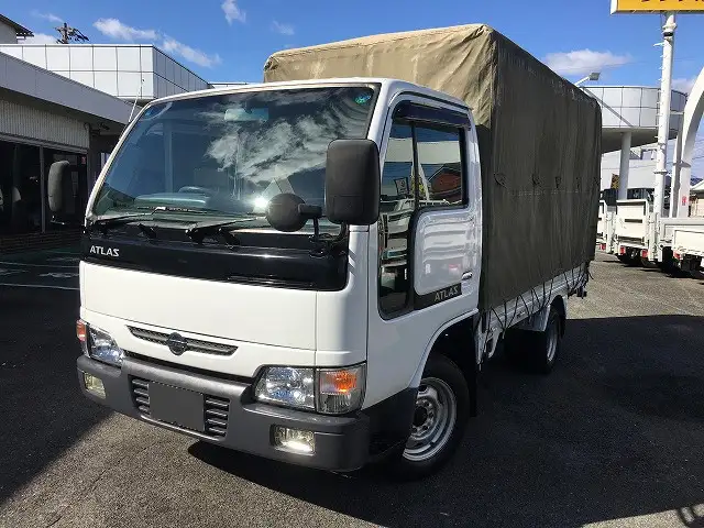 日産 アトラス 小型 平ボディ 幌 TC-SH2F23の中古トラック画像1
