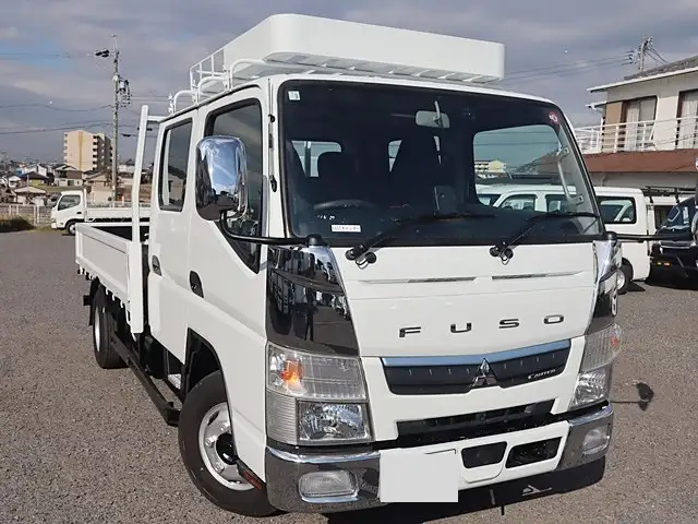 三菱 キャンター 小型 平ボディ Wキャブ TPG-FEA20の中古トラック画像2