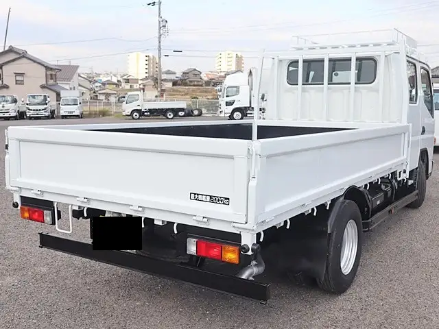 三菱 キャンター 小型 平ボディ Wキャブ TPG-FEA20の中古トラック画像3
