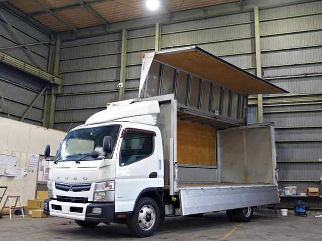 三菱 キャンター 小型 クレーン付 4段 ラジコン の中古トラック【車両No.176953】
