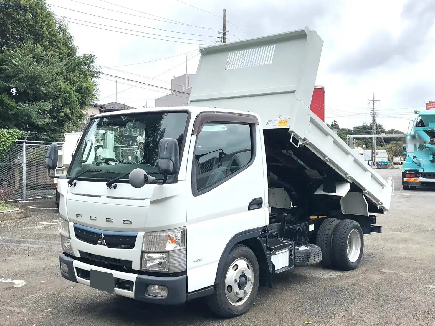 三菱 キャンター 小型 ダンプ 強化 TPG-FBA30の中古トラック画像1