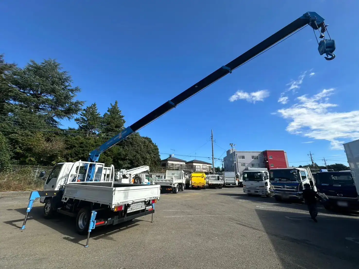 いすゞ エルフ 小型 クレーン付 4段 ラジコンの中古トラック画像10