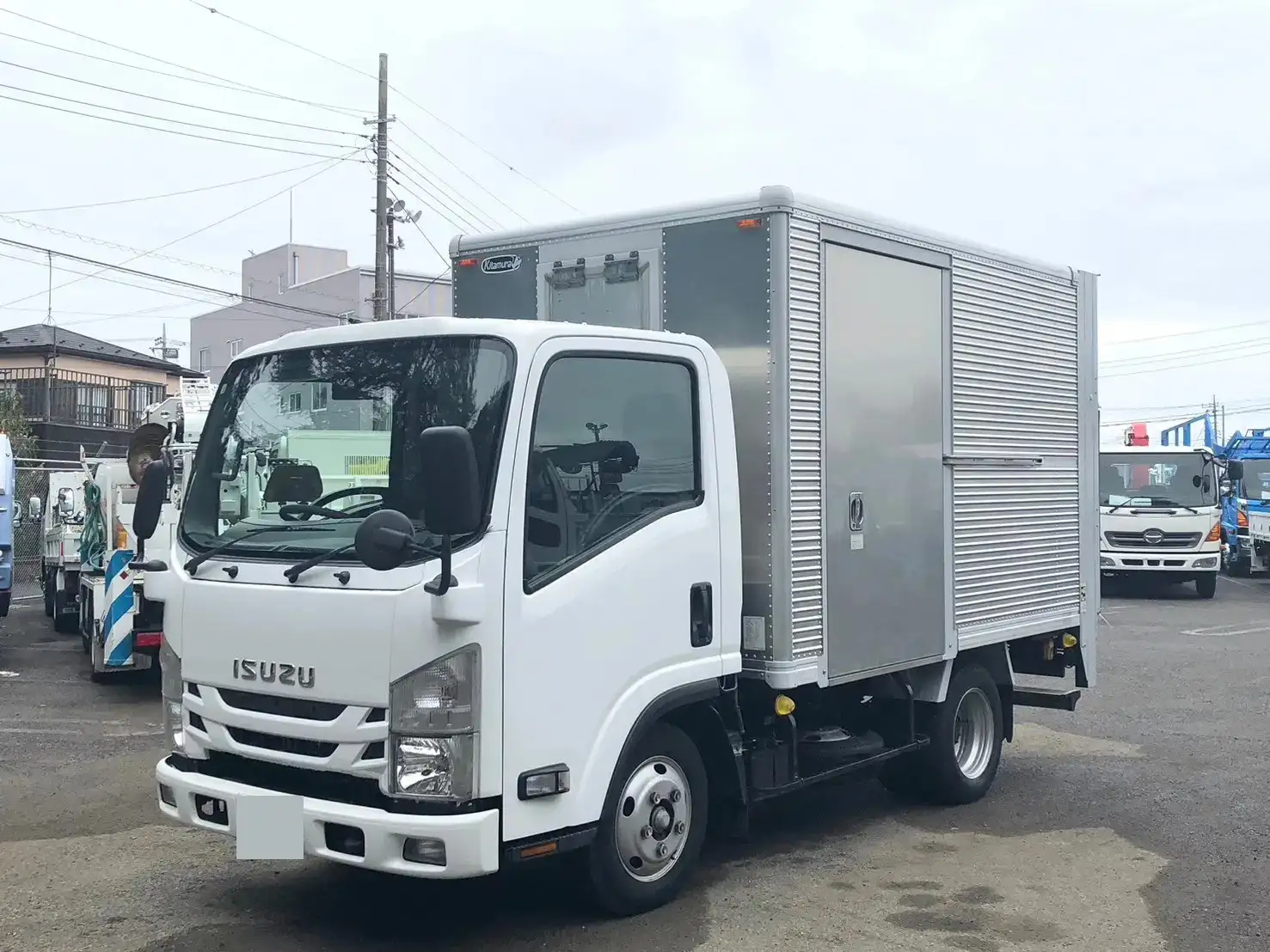 いすゞ エルフ 小型 アルミバン パワーゲート 床鉄板 の中古トラック【車両No.176530】