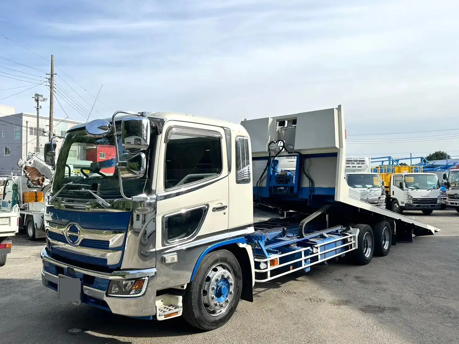 日野 レンジャー 中型/増トン 車両重機運搬 セーフティー 日野 レンジャー 中型/増トン 車両重機運搬 セーフティー