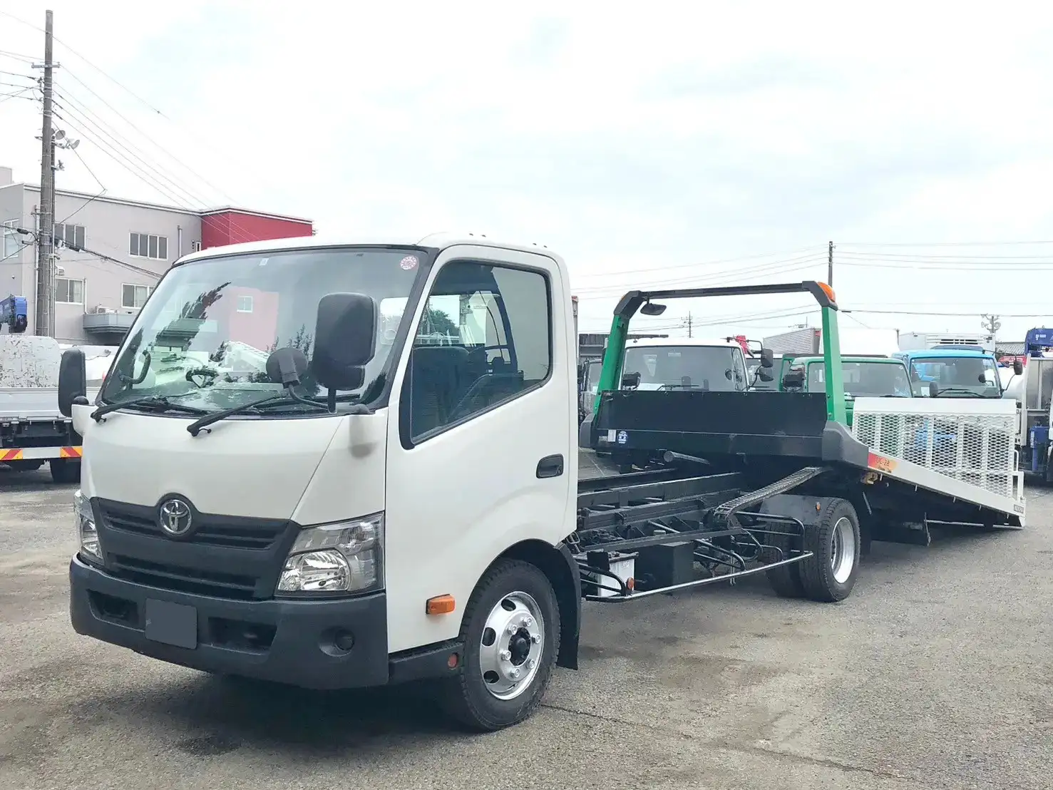 トヨタ ダイナ 小型 車両重機運搬 ラジコン ウインチの中古トラック画像1