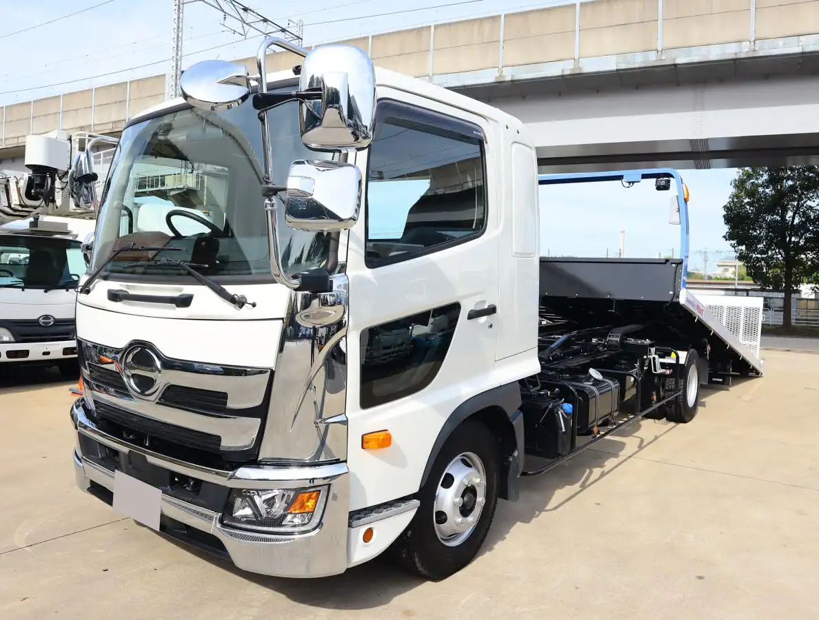 日野 レンジャー 中型/増トン 車両重機運搬 ラジコン ウインチの中古トラック画像1