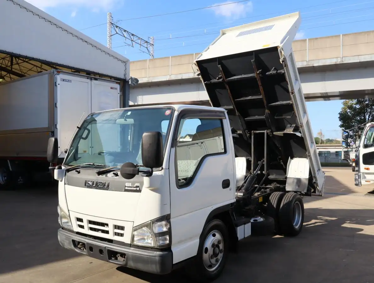 いすゞ エルフ 小型 ダンプ 強化 PB-NKR81AD の中古トラック【車両No.176664】