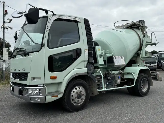 三菱 ファイター 中型/増トン ミキサー・ポンプ SKG-FK71F H24の中古トラック画像1