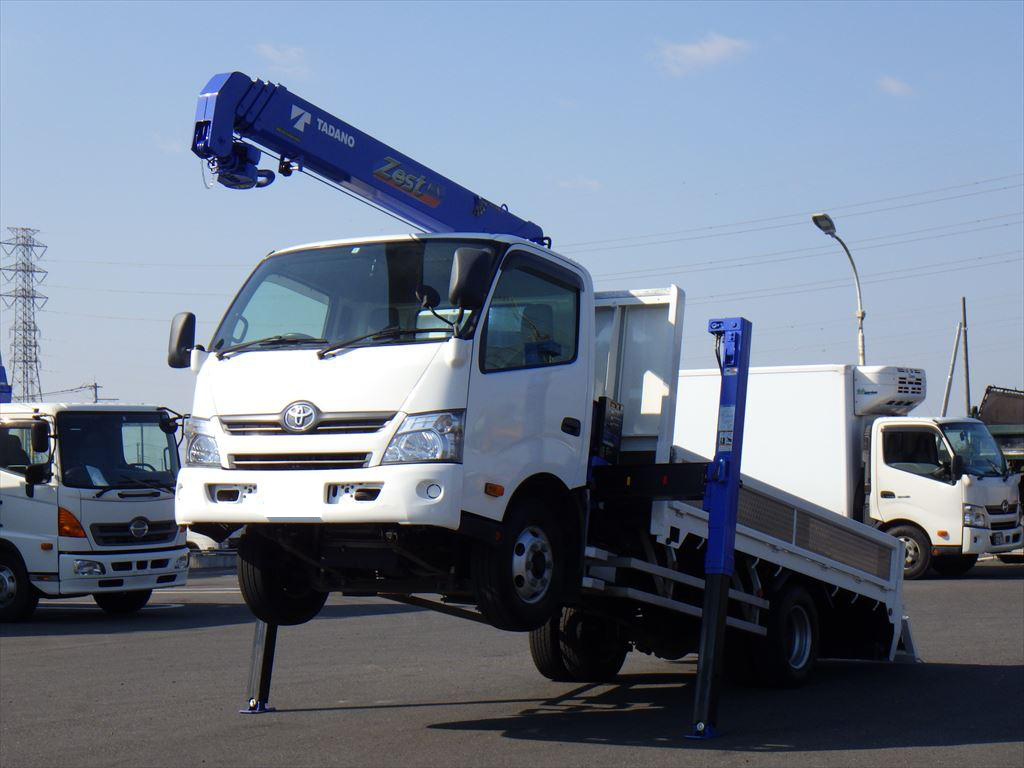トヨタ ダイナ 小型 車両重機運搬 セルフローダー TKG-XZU710