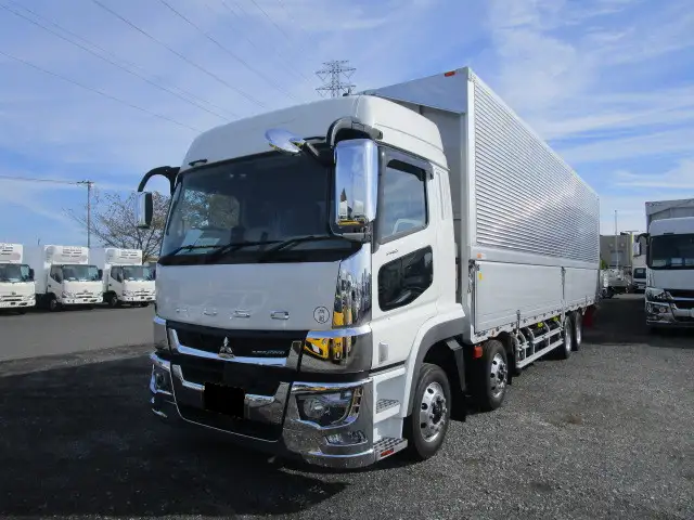 三菱 スーパーグレート 大型 ウイング ハイルーフ エアサス の中古トラック【車両No.176770】