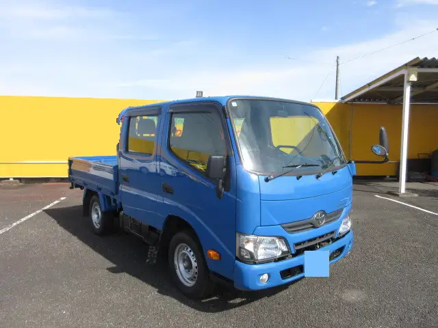 トヨタ ダイナ 小型 平ボディ Wキャブ 床鉄板の中古トラック画像2