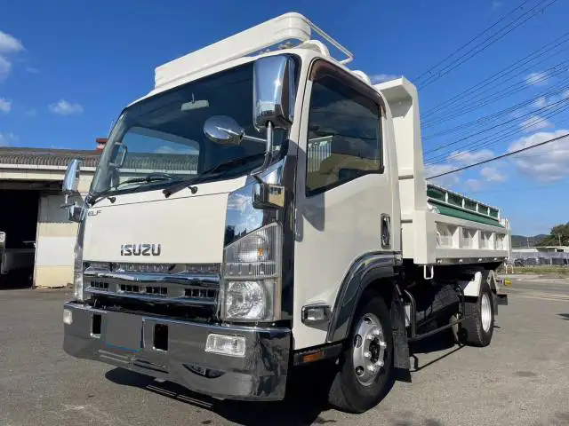 いすゞ エルフ 小型 ダンプ ローダー PDG-NPR75Nの中古トラック画像1