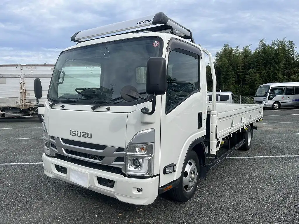 いすゞ エルフ 小型 平ボディ 床鉄板 2RG-NPR88AR の中古トラック【車両No.176837】