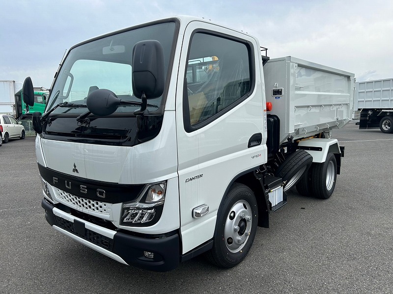 三菱 ファイター 中型/増トン アームロール ツインホイスト ベッド の中古トラック【車両No.161895】
