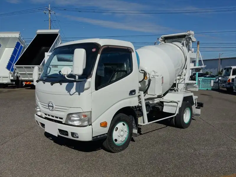 日野 デュトロ 小型 ミキサー・ポンプ TKG-XZU600E H26の中古トラック画像1