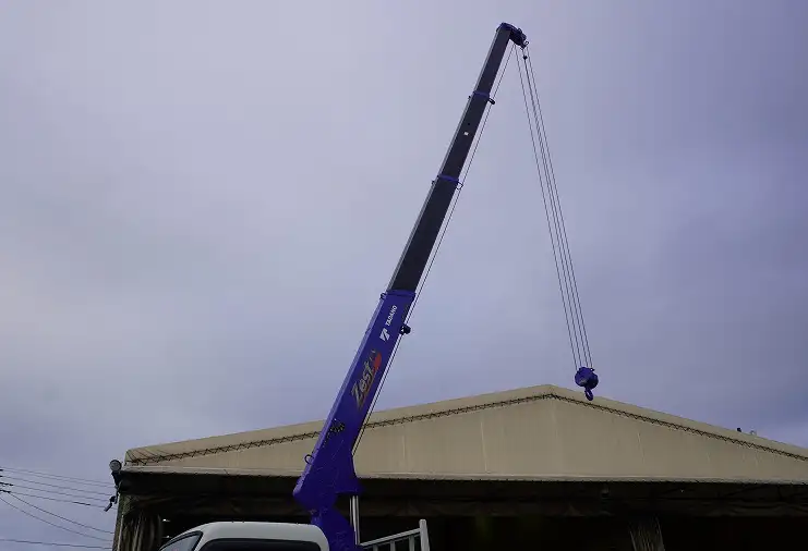 三菱 キャンター 小型 クレーン付 4段 ラジコンの中古トラック画像5