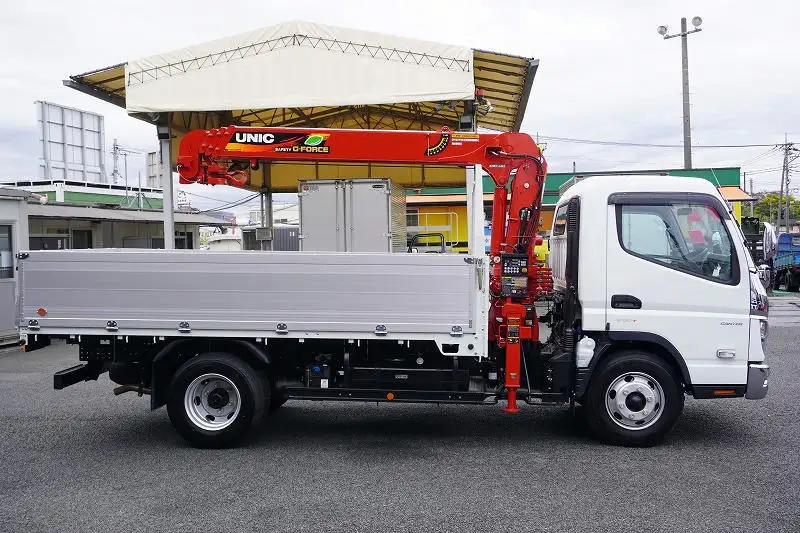 三菱 キャンター 小型 クレーン付 アルミブロック 4段の中古トラック画像2