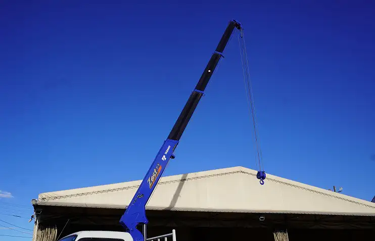 三菱 キャンター 小型 クレーン付 4段 ラジコンの中古トラック画像5