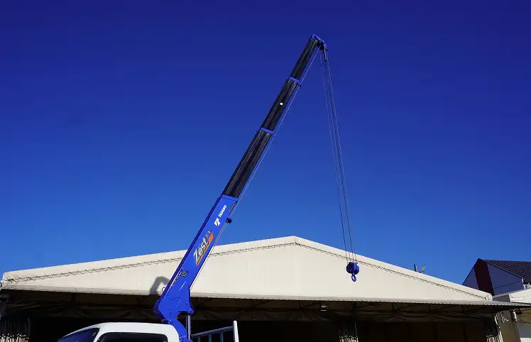 三菱 キャンター 小型 クレーン付 4段 ラジコンの中古トラック画像5