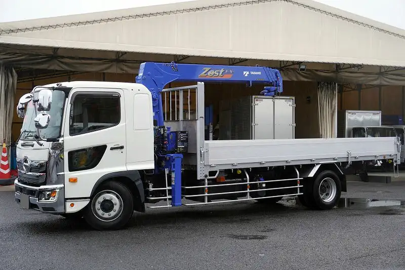 日野 レンジャー 中型/増トン クレーン付 アルミブロック 4段 の中古トラック【車両No.176866】