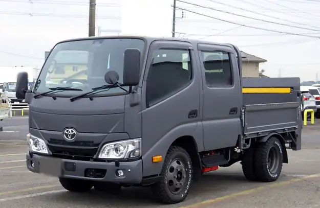 トヨタ ダイナ 小型 平ボディ Wキャブ パワーゲートの中古トラック画像1