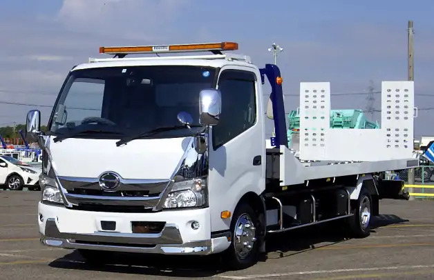 日野 デュトロ 小型 車両重機運搬 セーフティーローダー TPG