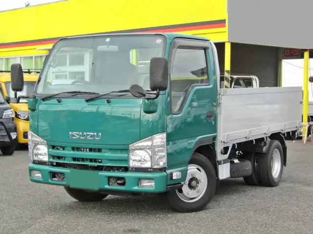 いすゞ エルフ 小型 平ボディ アルミブロック TKG-NJR85A｜画像1