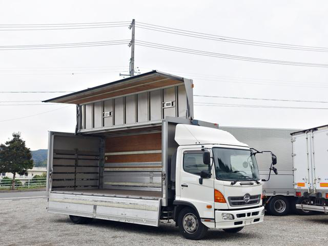 日野 レンジャー 中型/増トン ウイング パワーゲート エアサス の中古トラック【車両No.188214】