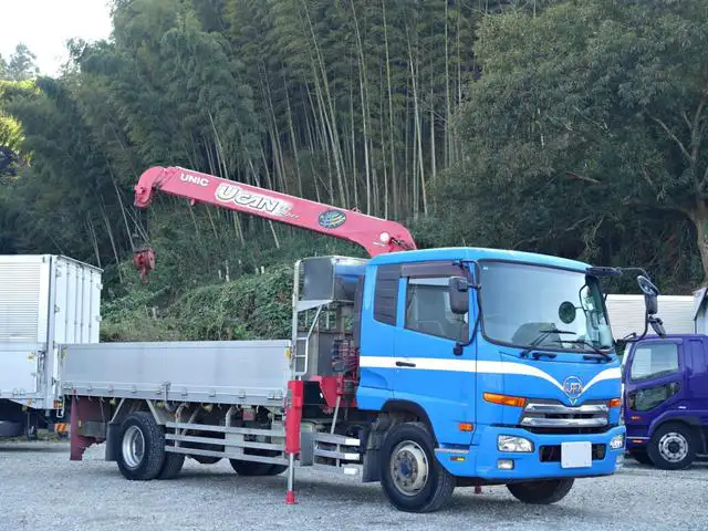 日産UD コンドル 中型/増トン クレーン付 床鉄板 アルミブロック｜画像1