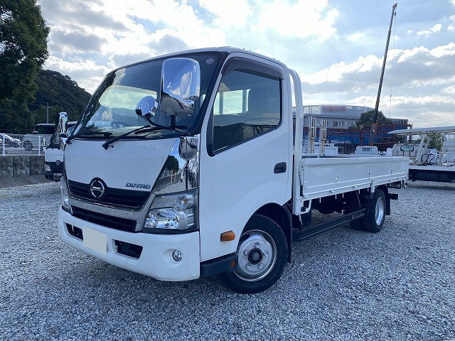 日野 デュトロ 小型 平ボディ ワイドロング TKG-XZC710M