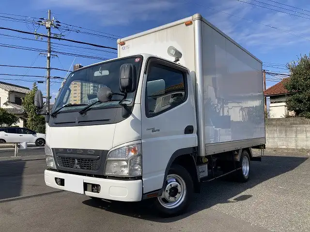 三菱 キャンター 小型 アルミバン PDG-FD70B H20の中古トラック画像1