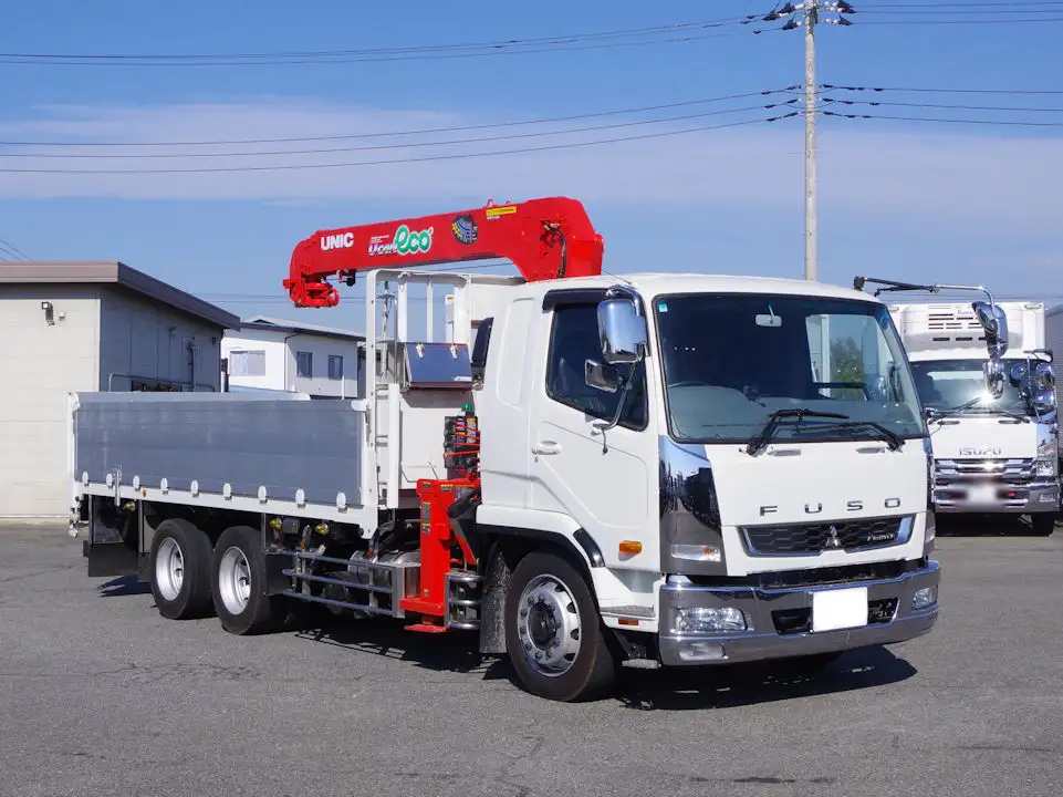 三菱 ファイター 中型/増トン クレーン付 アルミブロック 4段の中古トラック画像2