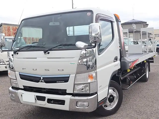 三菱 キャンター 小型 車両重機運搬 ラジコン ウインチの中古トラック画像1