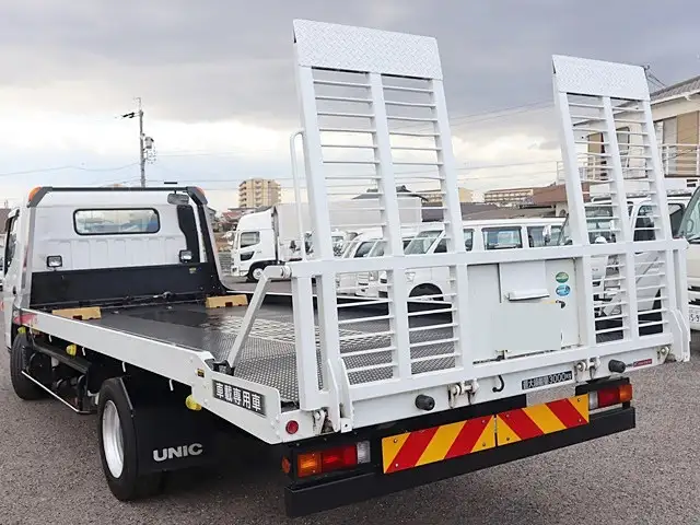 三菱 キャンター 小型 車両重機運搬 ラジコン ウインチの中古トラック画像4