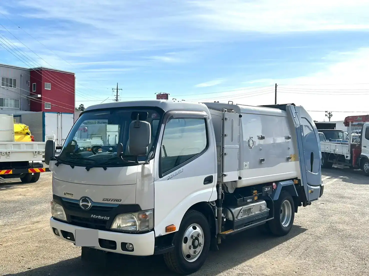 日野 デュトロ 小型 パッカー車 巻き込み式 回転ダンプ式 の中古トラック【車両No.177107】