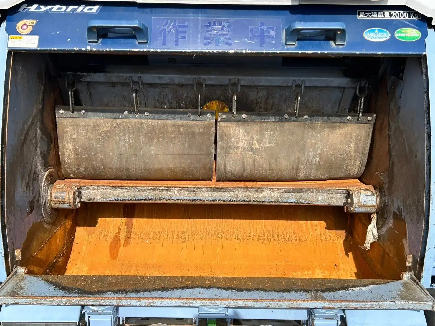 日野 デュトロ 小型 パッカー車 巻き込み式 回転ダンプ式の中古トラック画像9