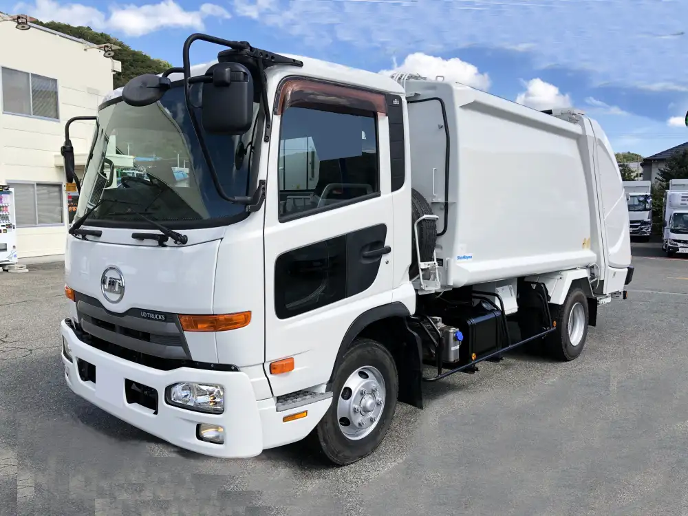 日産UD コンドル 中型/増トン パッカー車 プレス式 TKG-MK38Lの中古トラック画像1