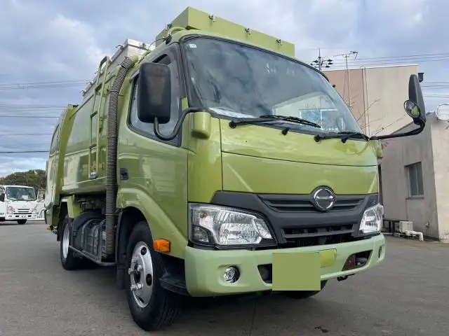 日野 デュトロ 小型 パッカー車 巻き込み式 回転ダンプ式の中古トラック画像2