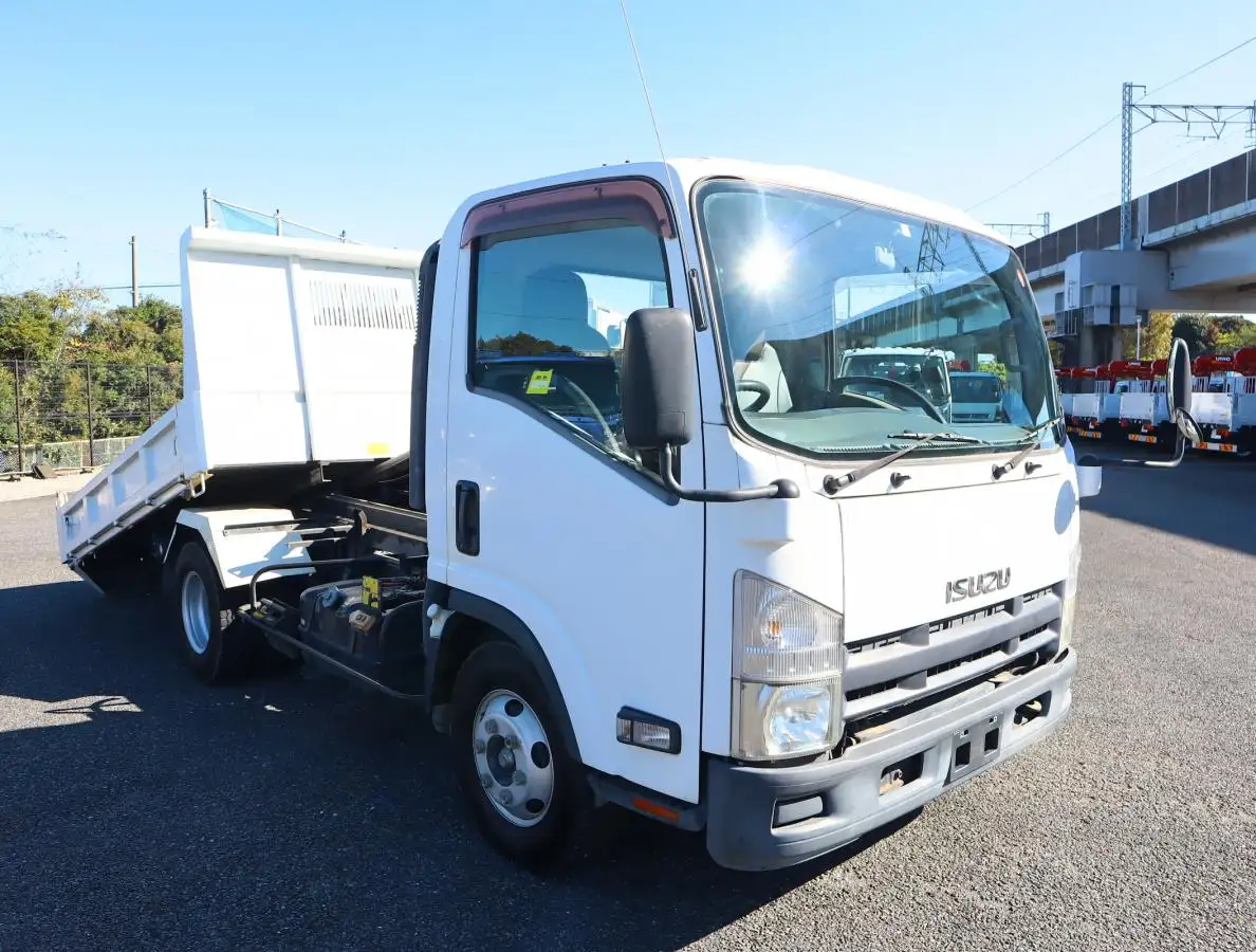 いすゞ エルフ 小型 ダンプ ローダー SKG-NPR85YNの中古トラック画像2