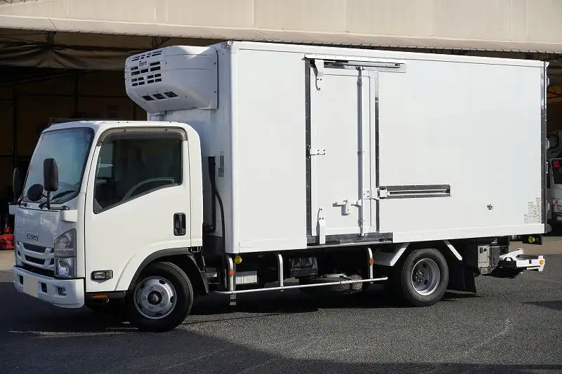 いすゞ エルフ 小型 冷凍冷蔵 低温 パワーゲート｜画像1
